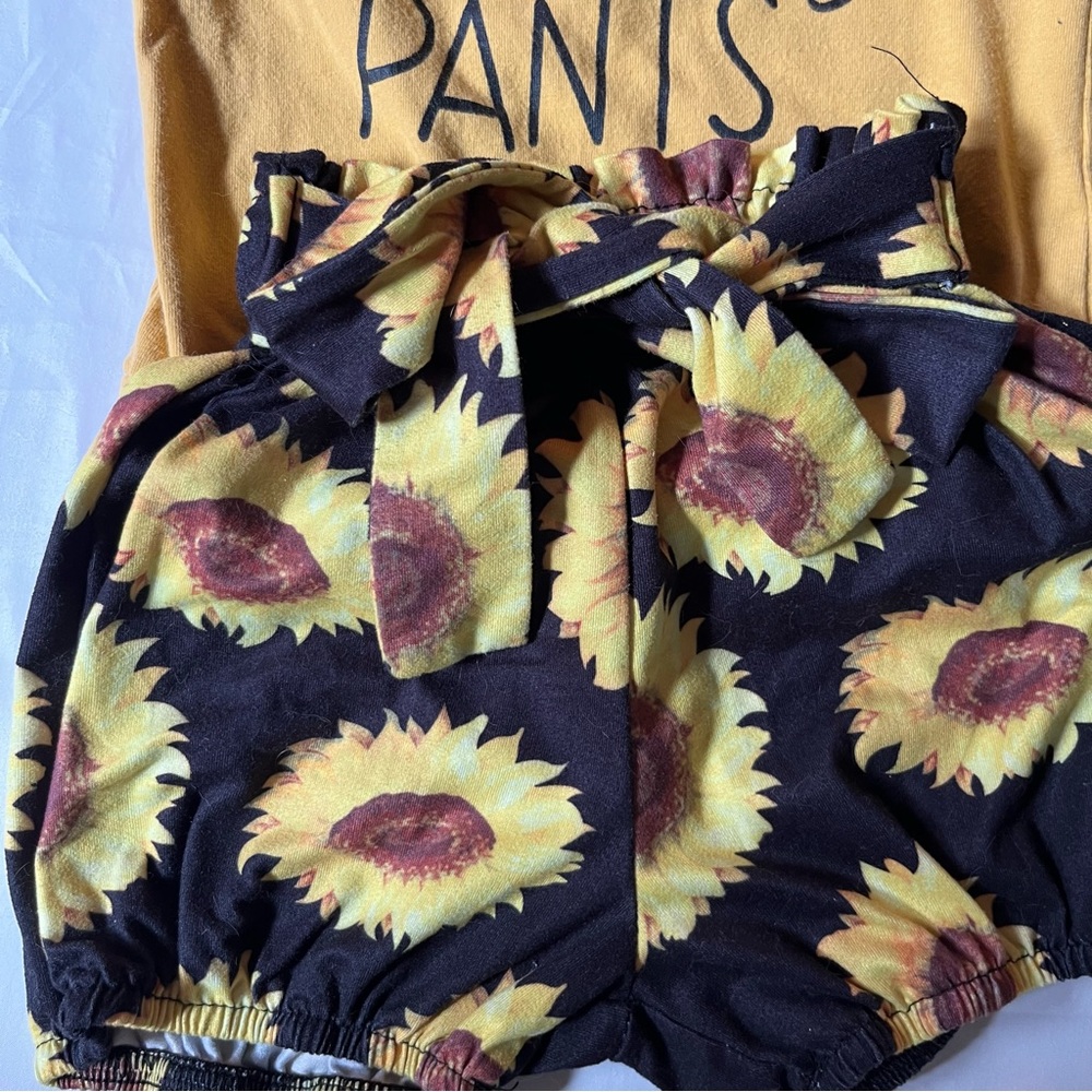 Customs Infant Sunflower Outfit - Picture 2 of 8
